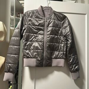 Lululemon light purple reversible jacket